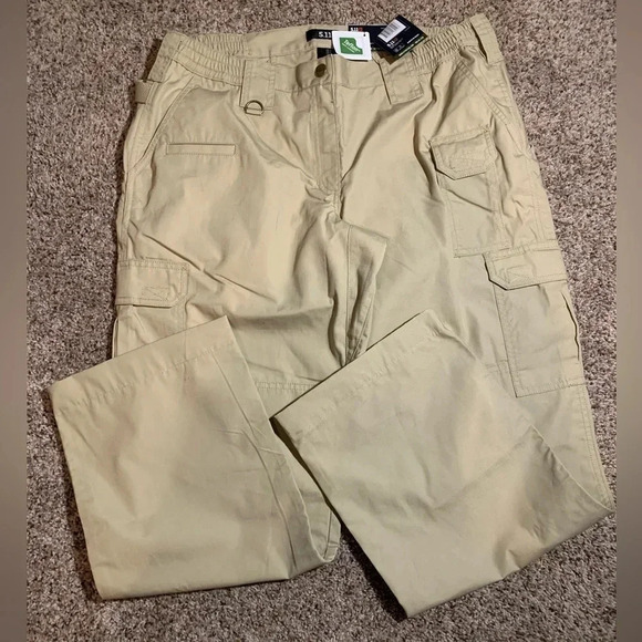 5.11 Women's Taclite Pro Pant Khaki size 16 - Picture 3 of 8